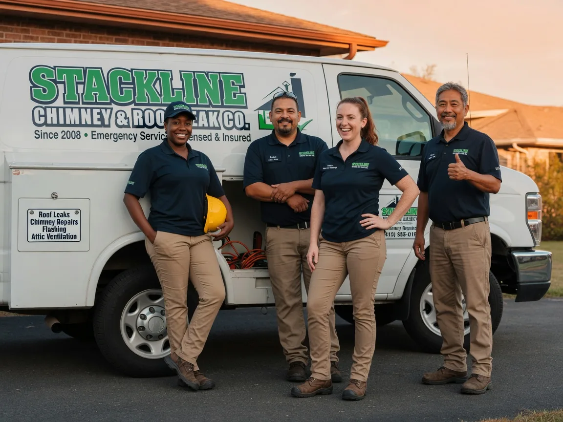 Chimney flashing repair company in Kensington, MN